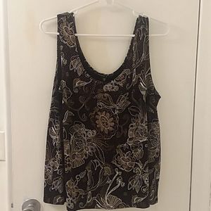 Sleeveless beaded top